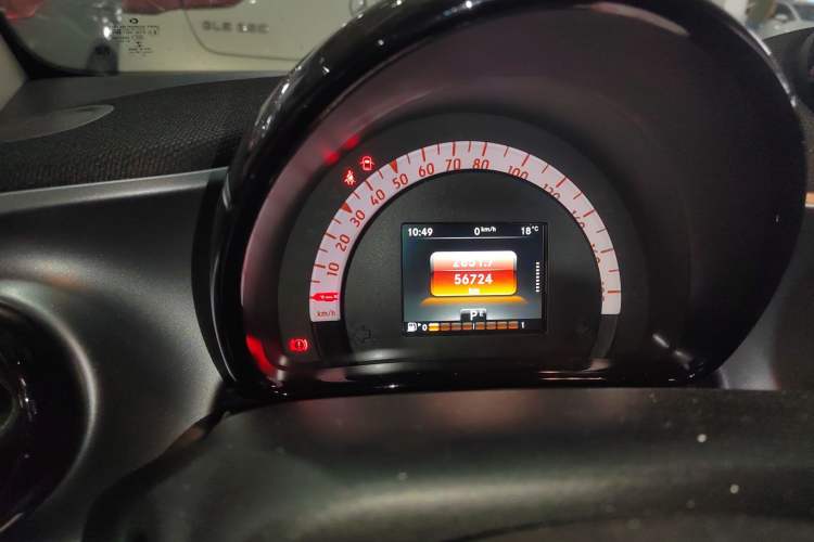Used smart fortwo 2018 1.0L 52kW Hardtop Passion Edition China V Standard Instrument Cluster