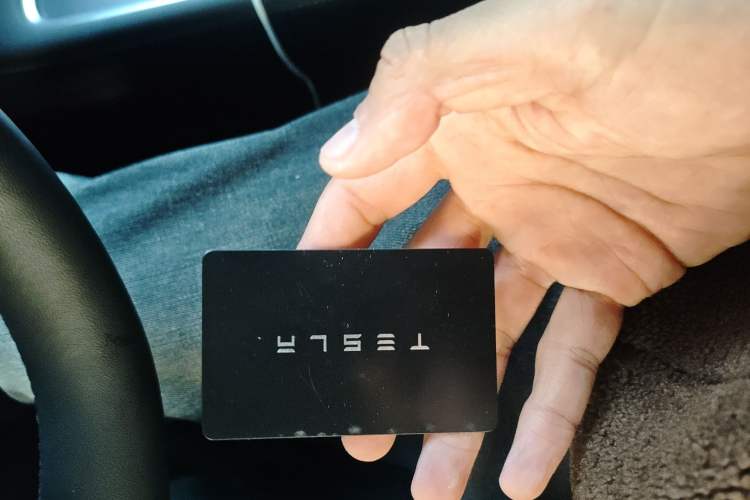 Used Tesla Model Y 2024 Rear-Wheel-Drive Version Vehicle Key