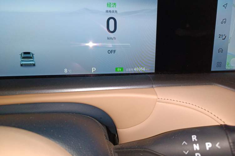 Used VOYAH FREE 2024 Ultra-Long Range Intelligent Driving Version Odometer Close Up