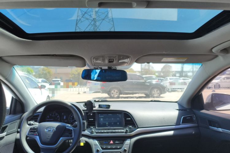 Used Hyundai Elantra (6th Generation / Lingdong) 2016 1.6L Automatic ZhiXuan – Elite Version Headliner