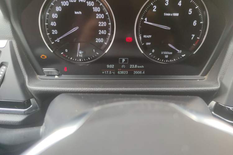Used BMW 1 Series 2020 120i Fashion Model Odometer Close Up