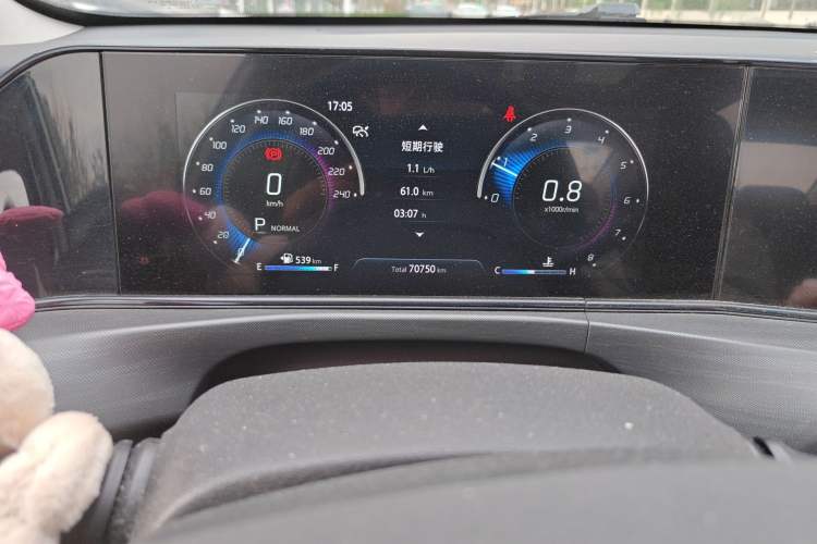 Used CHANGAN Eado 2020 PLUS Blue Whale NE 1.4T GDI DCT Flagship Model Odometer Close Up