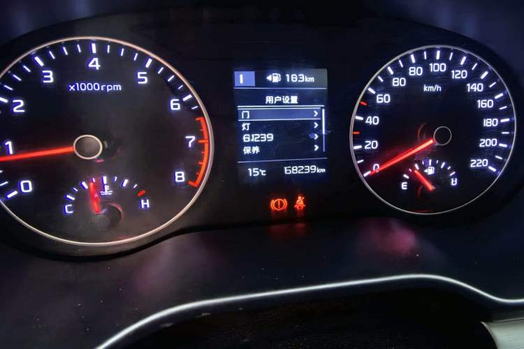 Used Kia KX Cross 2017 1.4L AT GLS Instrument Cluster