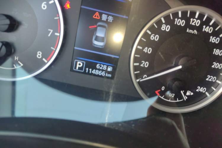 Used Nissan Sylphy 2020 Revised 1.6L XL CVT Enjoyment Edition Odometer Close Up