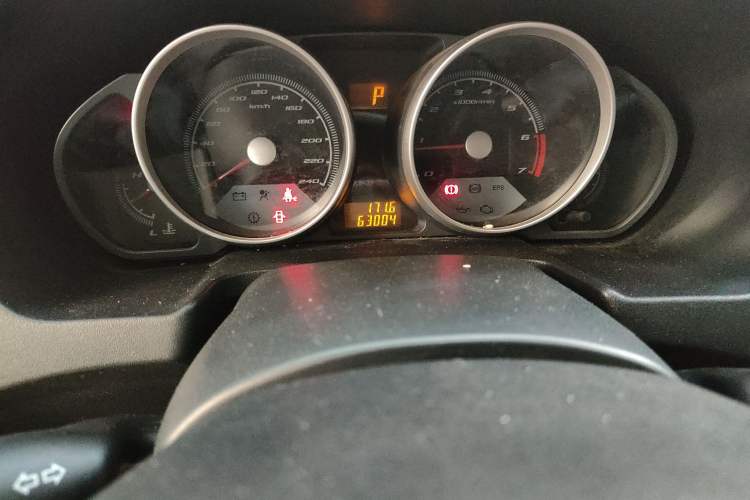 Used Brilliance Junjie Cross 2010 1.5L Automatic Comfort Edition Odometer Close Up