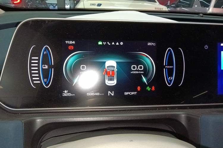 Used ORA Good Cat 2021 400km Standard Range Venus Edition Lithium Iron Phosphate Instrument Cluster