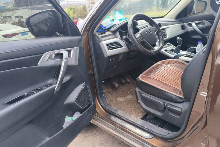 Used Geely Auto Emgrand X7 Sport 2016 2.0L Manual ZhiShang Version Driver Seat