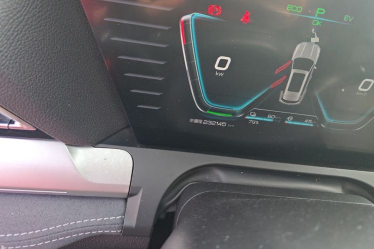 Used BYD Song Pro New Energy 2019 DM 1.5T Four-Wheel Drive Performance Edition Flagship Model Odometer Close Up