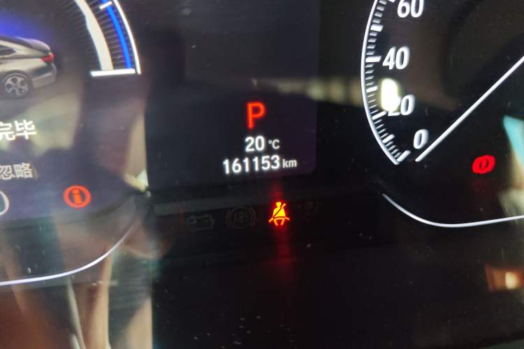 Used Honda Accord 2018 Rui Hybrid 2.0L Rui Zhi Version China V Emission Standard Odometer Close Up