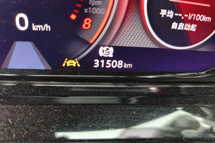 Used Volkswagen Talagon 2022 530TSI Four-Wheel Drive Flagship Shengjing Edition Pro 6-Seater Odometer Close Up