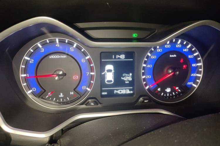 Used Geely Auto Vision X3 2017 1.5L Manual Luxury Model Instrument Cluster