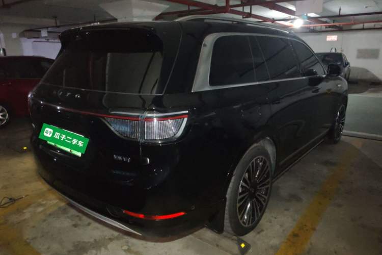 Used Hima AITO M9 2024 Range-Extended Ultra Version 42 kWh 6-Seater Model Rear Right 45 Deg