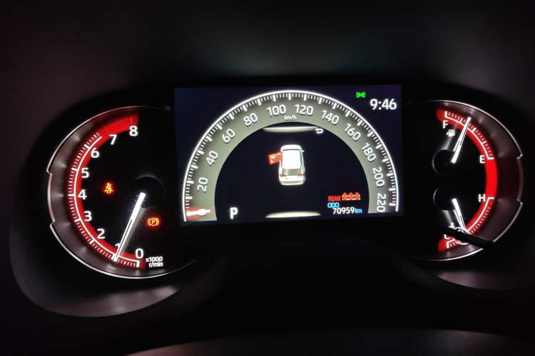 Used Toyota RAV4 2020 2.0L CVT Two-Wheel Drive Fashion Edition Instrument Cluster