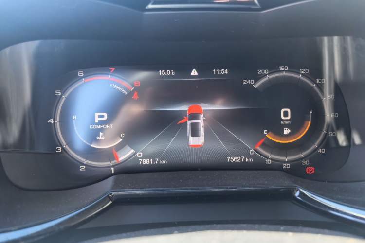 Used GAC Trumpchi GS8 2020 GS8S 390T Two-Wheel Drive Luxury Smart Connectivity Version Instrument Cluster