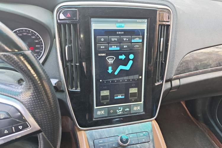 Used BYD Qin New Energy 2017 1.5T Luxury Model Audio And AC Panel