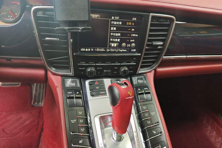 Used Porsche Panamera 2010 Panamera 4 3.6L Audio And AC Panel