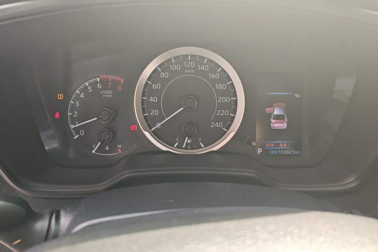 Used Toyota Corolla 2019 1.2T S-CVT GL-i Elite Edition Instrument Cluster