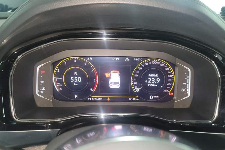 Used Volkswagen Teramont X 2020 Facelift 380TSI Four-Wheel Drive Luxury Edition Instrument Cluster