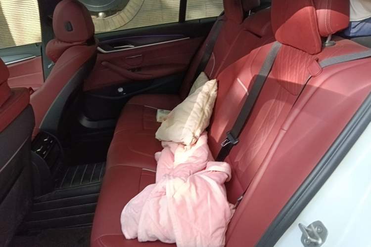 Used BMW 5 Series 2022 530Li Leading Model M Sport Package Left Rear Seat