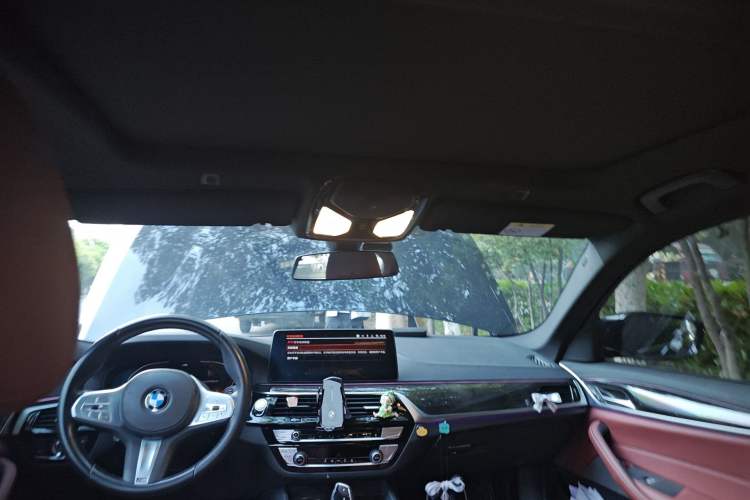 Used BMW 5 Series 2022 Second Facelift 525Li M Sport Package Headliner