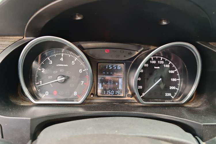 Used Zotye T600 2016 1.5T Manual Luxury Model Instrument Cluster