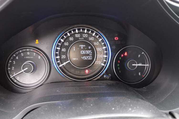 Used Honda Crider 2016 1.8L CVT Luxury Edition Odometer Close Up