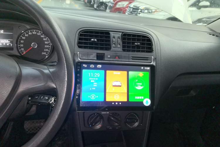 Used Volkswagen Polo 2016 1.4L Automatic Trendy Model Audio And AC Panel