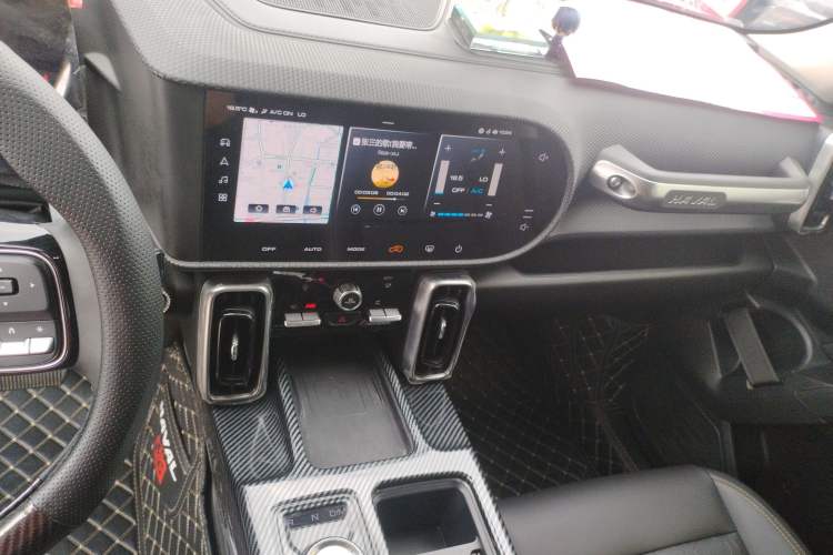 Used Haval DARGO 2021 1.5T DCT Two-Wheel Drive "Wangcai" Edition Audio And AC Panel