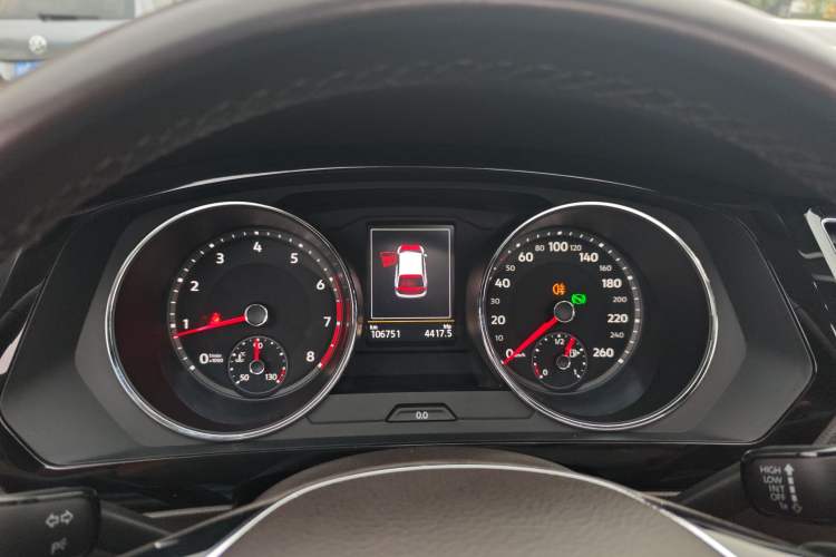 Used Volkswagen Tiguan L 2018 380TSI Automatic All-Wheel Drive Luxury Edition Instrument Cluster