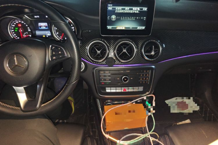 Used Mercedes-Benz CLA 2016 Refreshed CLA 200 Sport Edition Audio And AC Panel