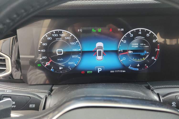 Used JETOUR X95 2020 1.6T DCT Exploration Pro Edition 7 Seats Instrument Cluster