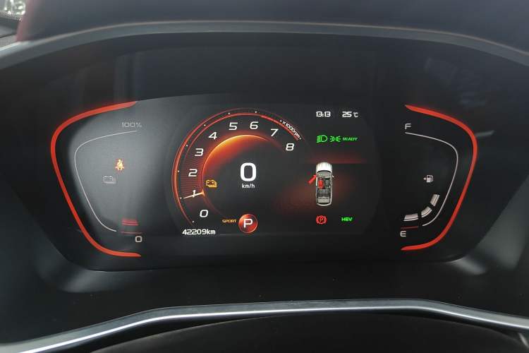 Used Geely Auto Coolray New Energy 2022 1.5T ePro 85KM Starry Edition Instrument Cluster
