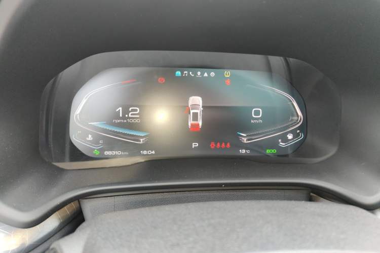 Used Wey VV5 2020 1.5T Two-Wheel Drive Smart Pioneer Instrument Cluster