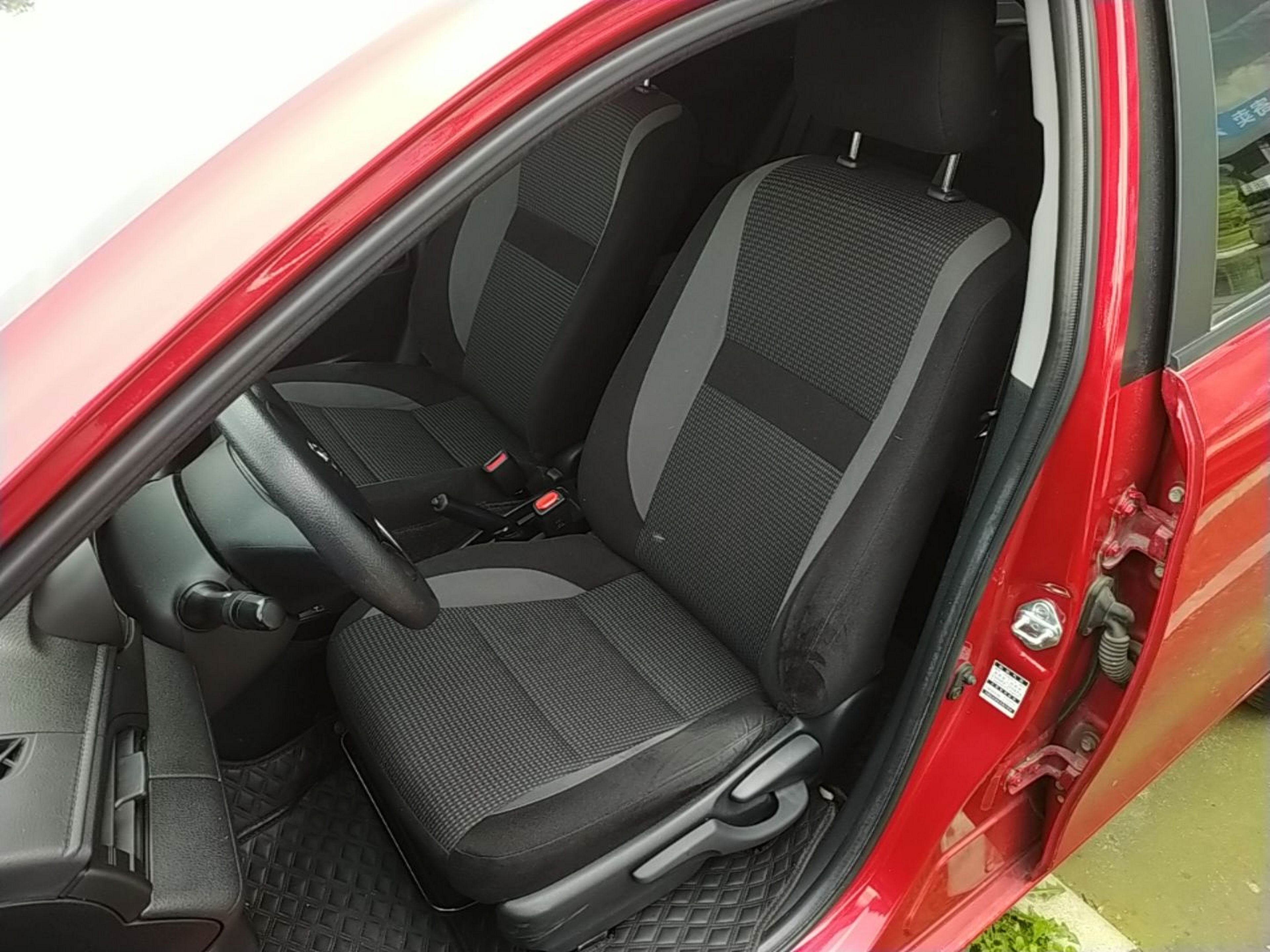 Avant de la voiture