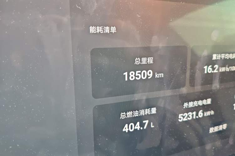 Used Denza Z9GT 2024 1100 4x4 Pro Version Odometer Close Up