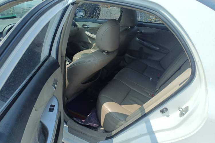 Used Toyota Corolla 2013 Special Edition 1.6L Manual Cool GL Model Left Rear Seat