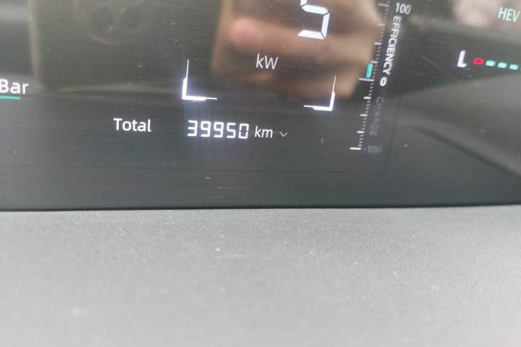 Used CHANGAN NEVO A05 2024 145 Pro Odometer Close Up