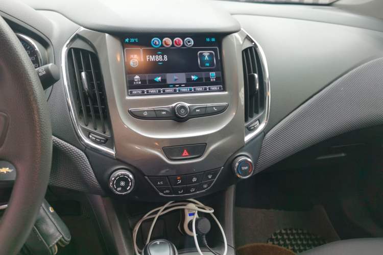 Used Chevrolet Cruze 2017 1.5L Hatchback Automatic Pioneer Sunroof Edition Audio And AC Panel