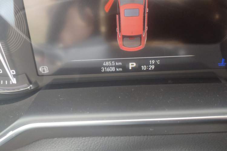 Used MG 6 2019 20T Automatic Trophy Competition Edition + BOSE Luxury Sound System Package Odometer Close Up