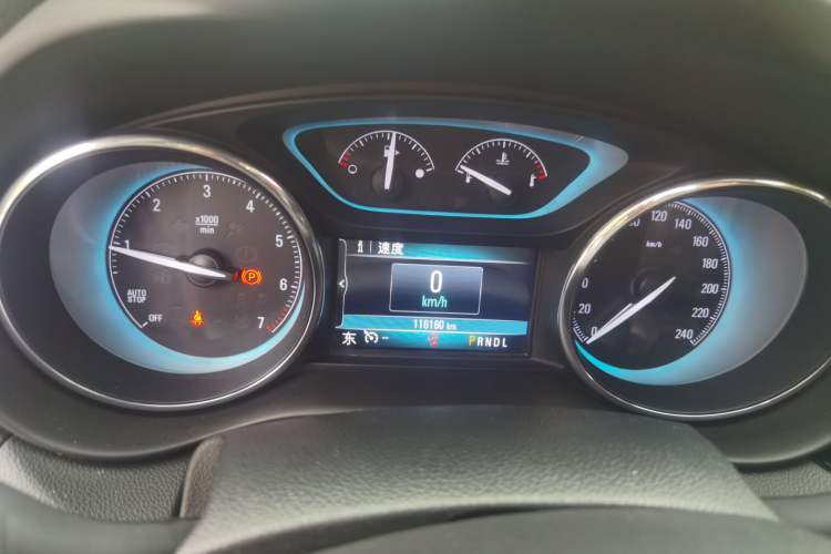 Used Buick Envision 2016 20T Four-Wheel Drive Elite Model Instrument Cluster