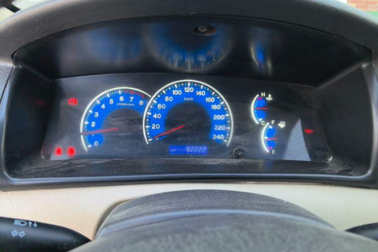 Used BYD F3 2012 Energy-Saving Model 1.5L Manual Comfort Version Instrument Cluster