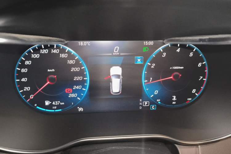 Used Mercedes-Benz GLC 2020 GLC 260 L 4MATIC Luxury Model Instrument Cluster