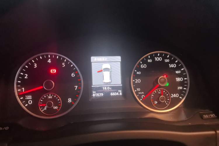 Used Volkswagen Tiguan 2013 1.8TSI Automatic Two-Wheel Drive Luxury Model Instrument Cluster