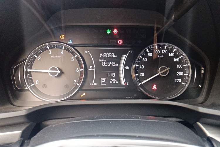 Used Honda Envix 2019 180TURBO CVT Enjoyment Version China V Instrument Cluster