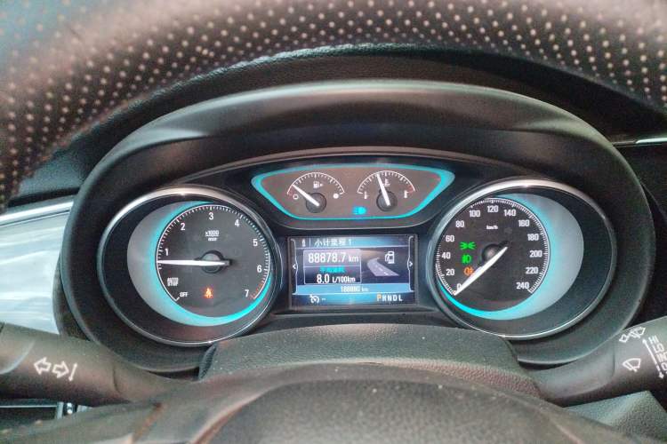 Used Buick Envision 2016 20T Two-Wheel-Drive Elite Model Instrument Cluster