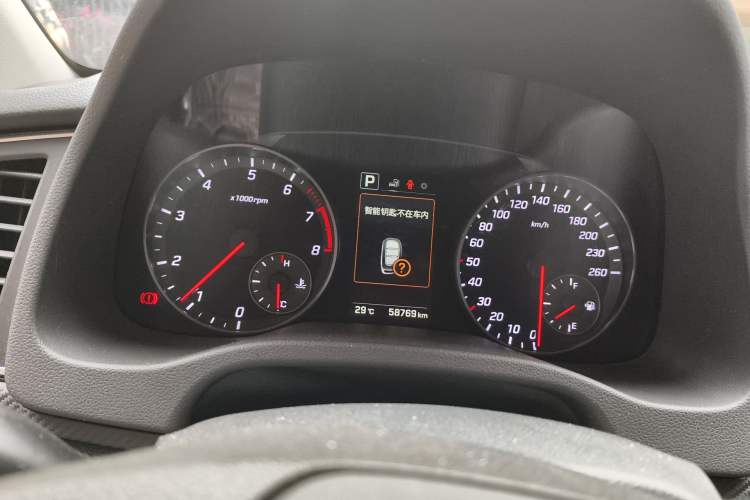 Used Hyundai Elantra (6th Generation / Lingdong) 2018 1.4T Dual-Clutch Xuan Dong · Dynamic Edition Instrument Cluster