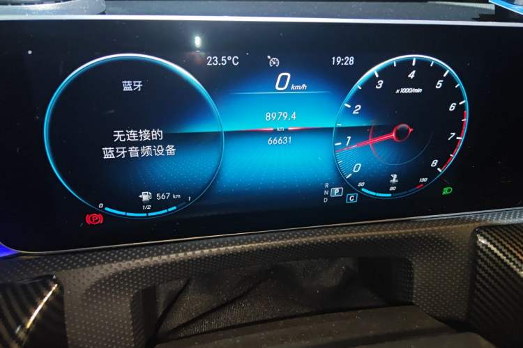 Used Mercedes-Benz CLA 2020 CLA 200 Odometer Close Up