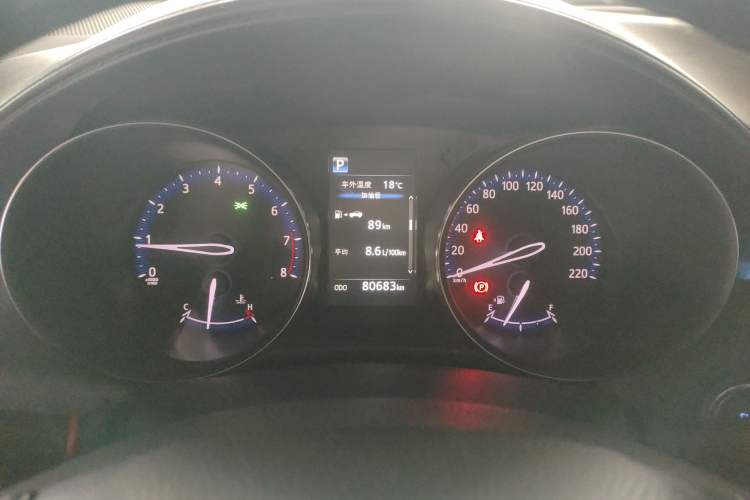 Used Toyota IZOA 2018 2.0L Yichi Edition China V Standard Instrument Cluster