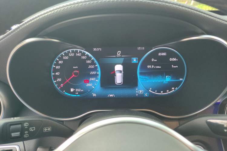 Used Mercedes-Benz GLC 2021 GLC 300 L 4MATIC Dynamic Model Instrument Cluster