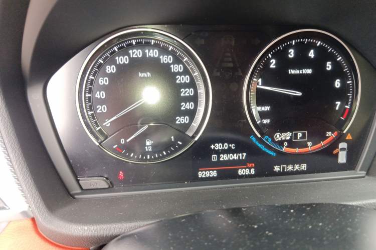 Used BMW X2 2021 sDrive25i Luxury Model with M Sport Package Instrument Cluster